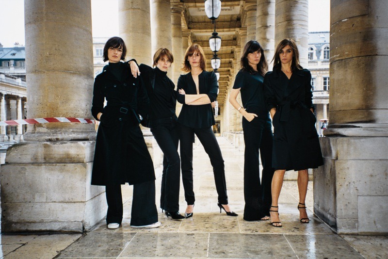 this was awesome, old old parisian vogue team 