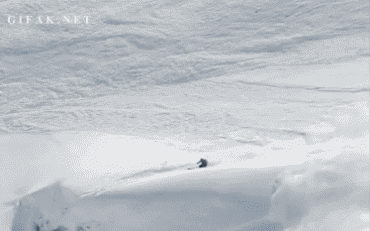 avalanche run away gif | Flipboard