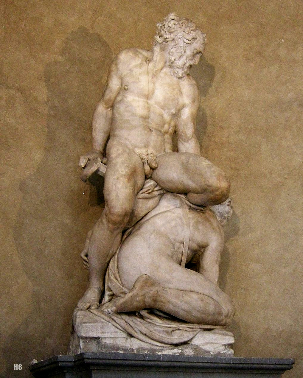 Samson and the Philistine. 16th.century. Pierino da Vinci. Italian 1529-1553. marble.
http://hadrian6.tumblr.com