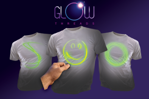 (via Glow Threads Shirt » Design You Trust – Design Blog and Community)