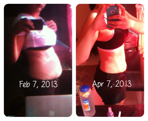 newest result! 
height 173cm
2 months apart with INSANITY workout by beachbody. doing that all over again~

http://clicheaulait.tumblr.com

