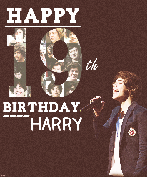 

Happy 19th Birthday Harry ♥

