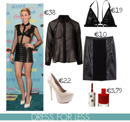 Miley Cyrus Dress for Less