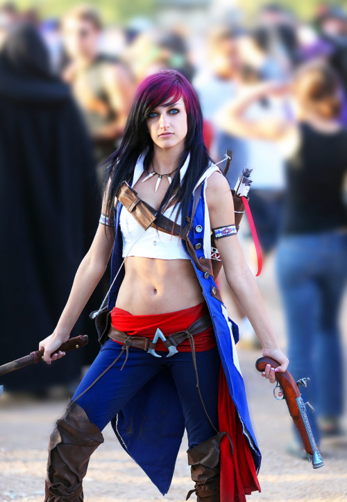  Krash (Ashlee Fensand) with a very cool Connor Kenway #cosplay. #AssassinsCreed #sisterhood #AC3
Need links to our Social Media sites? Check out http://www.ratemycosplay.net Sharing the cosplay for you! 
cosplaynaut:

Connor Kenway (Assassin’s Creed 3) 2013 Arizona Renaissance Festival (ARF) (by gbrummett)
