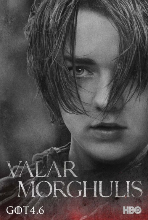 Arya Stark played by Maisie Williams 