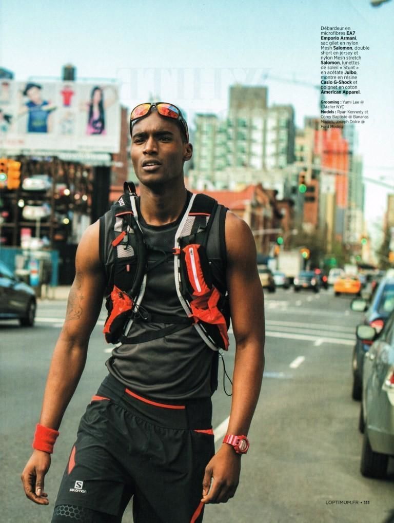 COREY BAPTISTE, JOSEPH DOLCE &amp; RYAN KENNEDY FOR L’OPTIMUM AUGUST 2013Run Baby Run-  Corey Baptiste, from Bananas, Joseph Dolce, from Fords Model and Ryan Kennedy are…View Post