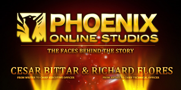 Cesar Bittar and Richard Flores are basically the reason why Phoenix exists at all. Therefore, they get the big lights, the extra font size and all the love and shiny titles I could put together.
I remember back in 2002 when Cesar would bump heads with Richard, and at some point I think Richard probably disagreed with everything, but fact is these two complement each other in ways I can&#8217;t even explain. Cesar is the dreamer, the one that used to float away and think larger than life, while Richard is much more of a perfectionist - without a doubt he is someone with the most uncanny work ethic and the most talent driven person there is. Cesar is far more practical when it comes to production issues whereas Richard could take a lifetime until he would just make something perfect.
It goes without saying that I have met both of them before we ever even dreamt of being where we are today. We had no idea back then that it was the start of something like this, let alone that we would ever be there for each other after all this time, whether we would agree or disagree, come hell or Vivendi. They are the soul and life of this team. They have got some sort of magic that makes things happen and they motivate all of us to always do more, to become better.
Of course I was going to start with the two I simply respect the most, the oldest members, who have been supporting this dream since forever ago. Of course to write up this piece I wanted a little bit of their voices mixed in, so you can get a better idea of who they are and why we love them.

Cesar’s story, as told so by himself:
A while after Mask of Eternity, I was looking for news on King&#8217;s Quest IX. Of course, I never found anything official, but I did find a fan group making a fan sequel. They were looking for writers, and I joined - why not? I don&#8217;t even think &#8220;Phoenix&#8221; existed as so back then, it was just an unofficial King&#8217;s Quest IX group. Later I moved to the US, found myself with a lot of time on my hands, and started to push to get this thing done. I eventually ended up with the project in my hands, and here I am, 10 years later, running not just the team but also the company.
Then I was producing the game. I was learning how to produce a game, rather. I created proper departments, named leads for each department, tried to give the whole thing some kind of structure. I tried many ways of tracking people, we went through a multitude of different systems. Some stuck, some didn&#8217;t, but it was fun to be part of it all and the most important thing, we learned something new every time. I also designed most of what ended up becoming the 1500 pages of the script of The Silver Lining (How the hell did we write that much stuff?!). I got my hands involved in everything I could, I wanted to know as much as I could and do as much as I could.

Now I do probably a lot more of the same, only now I have a better idea how to do it (I think), and therefore, things go way faster. I will always miss the days from TSL where you could &#8220;live&#8221; the process. I loved to sit down and enjoy every piece of the game, bit by bit. These days, I&#8217;m lucky to see the whole game before it ships - everything happens so fast when you have a team of 30 people working full time. And you cannot hope to see it all, so you have to pick your battles.
I also have this title of CEO that forces me to take care of boring business stuff. I sit in meetings and plan how to take over the world. Seriously though, I don&#8217;t think I&#8217;ve ever built a resume as fast as with the two years I&#8217;ve spent in this position. Knowing that you are somehow responsible for putting food on people&#8217;s table, that I have control over the destiny of so many people, and therefore how people are affected by it - it changes everything. It changes what I thought I was going to be doing, what my selfish side wanted out of all of this. It redefined me completely and took my sleep away on many nights. Also, in the last 2 years I&#8217;ve grown grey hair like there&#8217;s no tomorrow.
But I love every minute of it. It&#8217;s exhilarating, worrisome, complex, and everything I ever wanted it to be.
There&#8217;s a few memorable moments while working with Phoenix. Katie&#8217;s is a great one. I will have to say the worst one was when I received the second and last cease and desist. It was 2009, and I was in San Rafael, California. I got a notice in the mail that I had certified mail and had to come pick it up at the post office. So I went down to the post office, not imagining what this mail was, and I had a letter from the Activision legal department (which I still have in my possession). It was a letter stating that they had re-evaluated The Silver Lining and that they didn&#8217;t want to move forward with it. For some reason, I felt at the time that this letter was the end. I didn&#8217;t expect that we could pull the thing we did with Vivendi again. Also, and obviously, the Vivendi cease and desist letter was devastating - but that one moved much faster into a positive note, so it didn&#8217;t feel as bad.

As for most positive moments&#8230; I&#8217;ll have to name a few because, well, it&#8217;s a lot of years:
1) December 2005: PR Director of Vivendi asking me to please do something to appease the fans and make them &#8220;stop&#8221;. I knew our community was great, but that sincerely just made me appreciate how big and meaningful it really was. Also, from those same moments, suddenly having every games outlet reach out to you for an interview was surreal.
2) April/May 2010: Receiving the call from Jon Estanislao from Activision letting me know that they wanted to let us have our commercial license back and that we could move forward with the project. Later I learned this lady had letters upon letters piled up on her desk.
3) May 2010: Roberta Williams plays The Silver Lining and loves it. Ken sent me a note with her comments, "Beautiful and fun to play." I could die happy.
4) July 10th 2010: The release of The Silver Lining Episode 1. Need I say more?
5) February 2011: Meeting Jane Jensen at her farm in Pennsylvania. Katie, Rich, Vitek and I drove down from Boston. The last 20 minutes of that ride I was so excited, so scared, it was just so fucking unbelievable. And then Jane opened her door, and we met in a hug. I was very happy.

6) The release of Cognition episode 1 and 4: The beginning and the end of our first project. We&#8217;ve done it, we created a game that people loved.
As for my favorite Phoenix character, I’m going for the obvious one: Erica Reed. And especially because I know what we are planning with her in the future and that will make her such a complex character. But, if I had to step away from Erica, my favorite character would lie somewhere between the shades of grey Cordelia from Cognition, the goofy but kickass David from Moebius, or the funny Hole in the Wall from The Silver Lining. In truth, I love them all as I always put a piece of me in the characters I write.

Richard&#8217;s story:
I got started in Phoenix purely by chance.  After finally finishing King&#8217;s Quest: Mask of Eternity, I felt it had been long enough that Sierra must be working on a ninth installment.  Unfortunately there was no news on anything by Sierra but I did find a website for an unofficial fan game based on the KQ universe.  They we&#8217;re looking for people and I thought my knowledge of 3D animation might be helpful, so I applied.  The rest, as they say, is history.
When I started, I mainly did anything involving 3D art.  I even did some of the preliminary tests using a 3D engine for the game.  That eventually grew to include managing the art team and bridging the gap between art and programming for the game which I still do to this day.

There have been many great memorable moments over the years including the first real trailer for KQ9 and the first time the team met up for the voice auditions.  There have also been many sad ones like the day we were shut down.  I think one of the happier moments that stands out the most for me is the day we worked out a deal with Vivendi to bring the project back.  That&#8217;s when we discovered the level of support we truly had from the community, and I felt it was a real achievement practically unheard of at the time to get the official permission from the copyright owners to make our game.
About my favorite Phoenix character, I think Erica Reed is definitely my favorite original creation from what we have made.  She has such fire in her belly which really makes her an interesting character to travel with on adventures. Terence is also another of my favorites and I hope he gets a chance to shine in the future.

It is imposible to say that going back into these things doesn’t bring any nostalgia, it does – especially when we have been through so much. Also, I wanted to leave their original text so you get an idea of their personalities, you can sort of guess from between the lines. Do know that these two are the bane of our existances sometimes - they ask for the impossible and they want it for yesterday! However, it is exactly because of them that we have been able to grow, to learn and to dream. For them, a simple thank you is not enough - we give our time, our talent and our hope to them not because it’s just a job, but because we want to, because we believe in them and we care.
Next week we get to review the story of Katie Hallahan and Weldon Hathaway. We&#8217;ll see how they discovered Phoenix and how they became part of the story.
Say Mistage Social Media Director Phoenix Online Studios