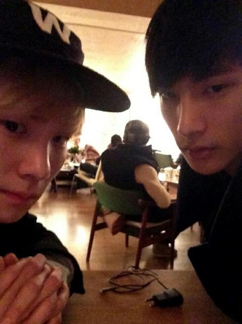 
130110 Park Hyeong Seop tweeted at KST 10.12pm
@/sc1676각자의 스케줄 마친후 기범이와 만나 커피한잔~!
Translation：
Met up with Kibum for a cup of coffee after ending our respective schedules~!
Chinese translation credits: TrueLove_SHINee真爱站
English translation: eimanjjong

