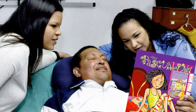 Chávez leyendo la Pascualina