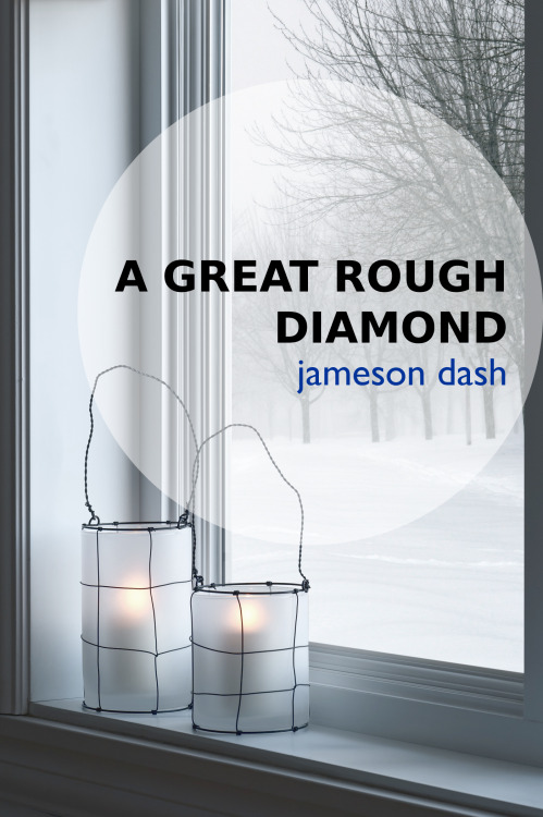We literally just decided on the cover this afternoon, after a little back-and-forth and typeface confusion. I&#8217;m so excited, and I can&#8217;t wait for you all to read this book. 

A Great Rough Diamond comes out April 10th, from Torquere Press. This is the front cover; here&#8217;s the back blurb:
When Charlie tours with his band, Wes stays home in Chicago. Wes thought that life was working for them, but in the middle of a snowstorm and a welcome home party for their newly-married best friends, their relationship comes to a sudden, drunken crescendo.
Stay tuned for the lead-up to publication day. I&#8217;ll have bonus stories and art for you, and any other fun extras we can come up with. 