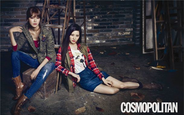 SNSD Soo Young and Seo Hyun - Cosmopolitan Magazine September Issue &#8216;13