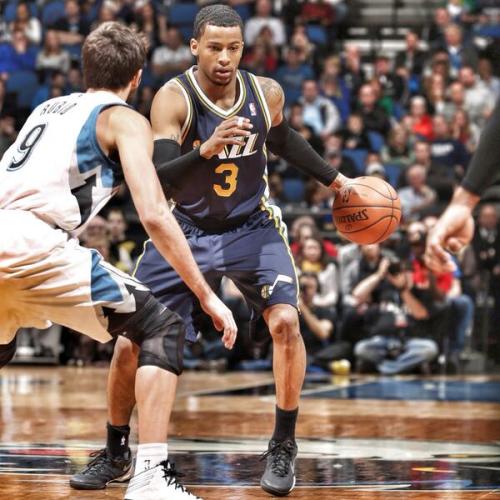 Congratulations to Trey Burke for being invited to the 2014 BBVA Compass Rising Stars Challenge at the NBA All-Star weekend!<br />Photo: @utahjazz
