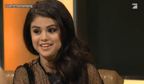 Selena Gomez on German TV Talk Show 