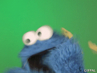 cookie monster gif 