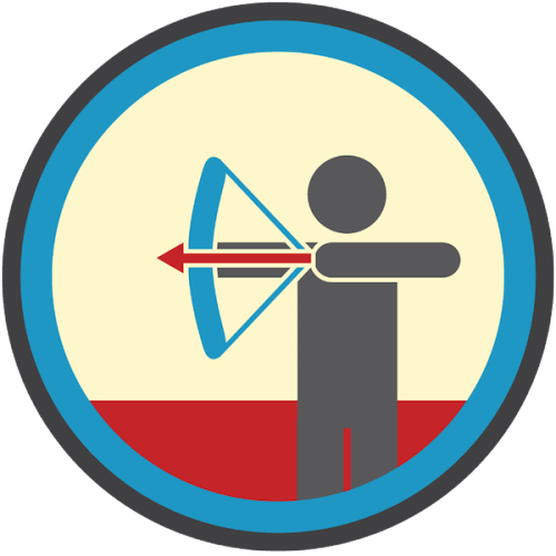 Lifescouts: Archery Badge
If you have this badge, reblog it and share your story! Look through the notes to read other people’s stories.
Click here to buy this badge physically (ships worldwide).
Lifescouts is a badge-collecting community of people who share real-world experiences online.