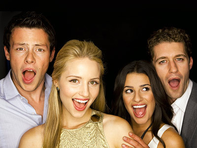 filed under cory monteith dianna agron lea michele matthew morrison
