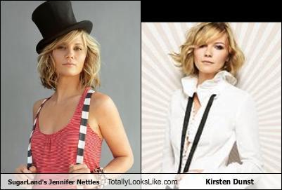 SugarLand’s Jennifer Nettles Totally Looks Like Kirsten Dunst