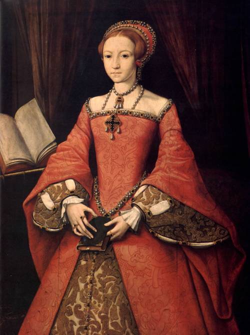 A portrait of Anne's daughter Elizabeth I while she was still a princess