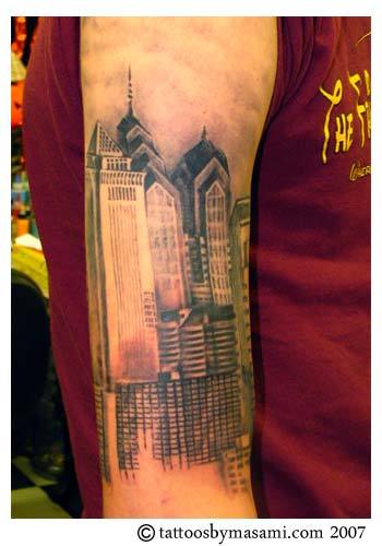 this is a pretty badass Philly skyline tattoo mine will not be as big or as