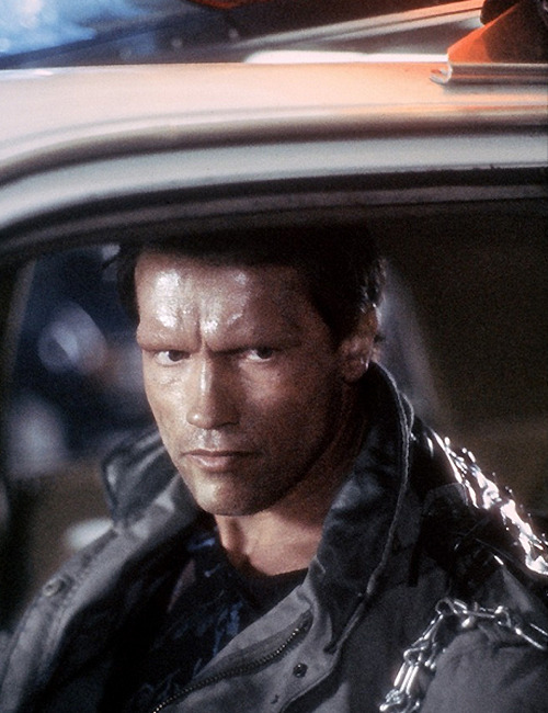 arnold schwarzenegger terminator. dresses Arnold Schwarzenegger