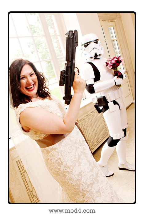 Stormtrooper wedding 