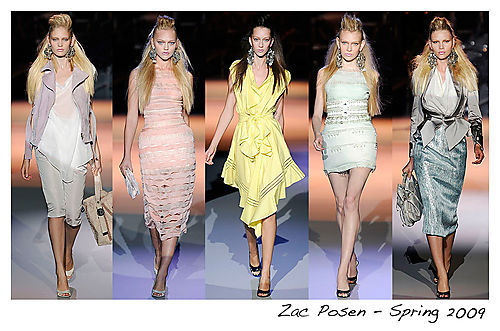 new york fashion week zac posen spring 2009