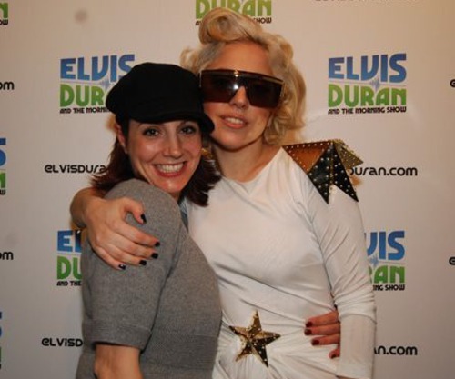Lady Gaga was interviewed on the Elvis Duran AM show on Z100 this morning 