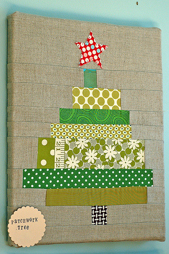 mommycoddle:

msmcporkchop:

aresohappy:

justem:

writeclickscrapbook:

Love this idea, and I bet it would look superfun with paper, too! Great use for both fabric and paper scraps.
From Providence Handmade’s flickr photostream. She’s so creative!




