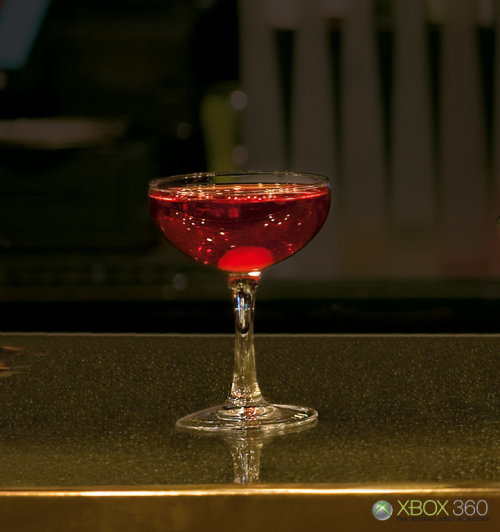 The Flaming Hunter (Left 4 Dead Mixed Drink)
Ingredients:
50ml Maker&#8217;s Mark Whiskey10ml Cherry Heering10ml ContraA dash of Angostura
Directions: Add all ingredients to a cocktail shaker and shake well.  Pour into a small glass and add one or two cherries to sit at the bottom.
Drink created by OXM UK.