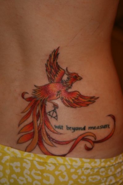  i love this tattoo so much. yes it is a harry potter inspired tat, 
