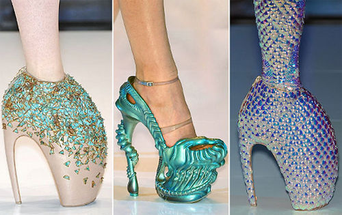 Shoes by Alexander McQueen, as seen in Lady GaGa's 'Bad Romance'