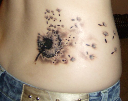 seen or heard of = a million other people post their dandelion tattoos.