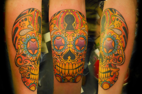 Artist Joey Ortega-Kingpin Tattoo TX Artist:Houston Patton @ Kingpin Studio.
