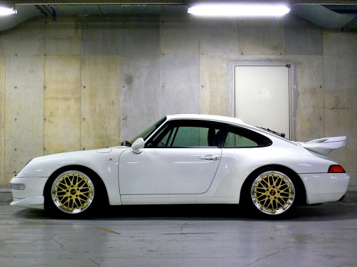 Posted 15 March 2010 and tagged as Porsche 911 993 white BBS LM cars