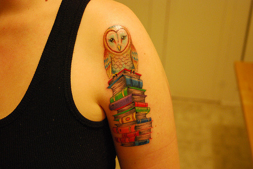 traditional owl tattoo. EPIC ourcitylights:Owl tattoo.
