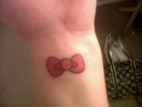 I finally got my bow tattoo Submitted by niksterrr