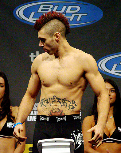a fun fighter to watch and a cool guy but i hate his damn chest tattoo