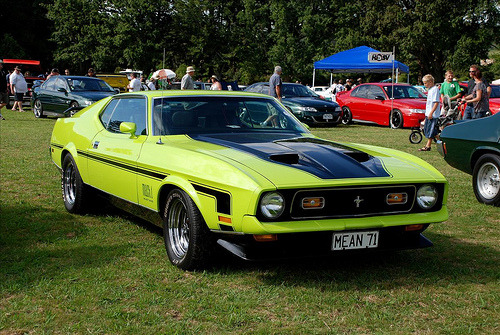 Think fast drive faster Starring 1971 Ford Mustang Mach 1 via lancef2 