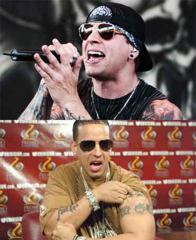 Avenged Sevenfold Tattoo Tour M. Shadows = Daddy Yankee.