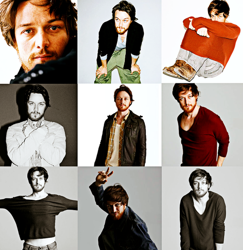 Ohh James MacAvoy you fetching creature you