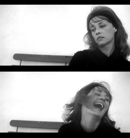 Jeanne Moreau in Jules Jim 1962 dir Francois Truffaut 