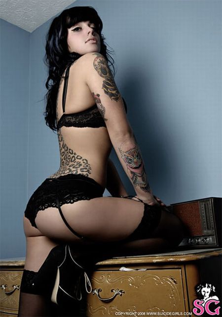  under she is too hot tattoos body mods Suicide Girls love 11 notes