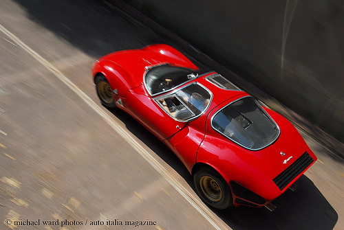 Never stop looking for love Starring Alfa Romeo Tipo 33 Stradale by 