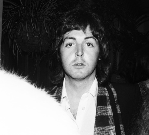 A young Paul McCartney who I photographed at a Rod Stewart & The Faces party back in 1976 at The Green House in Los Angeles.
Photo by Brad Elterman