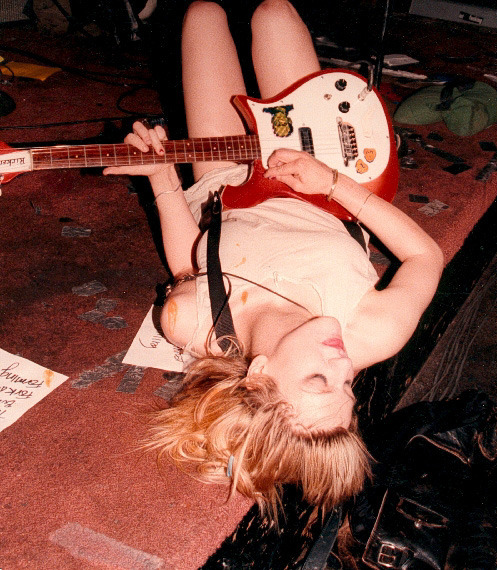 I saw Courtney Love perform at a party last September and since Hole became