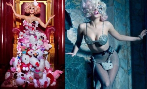 Hello Kitty Lady Gaga Dress. #Lady Gaga #Hello Kitty