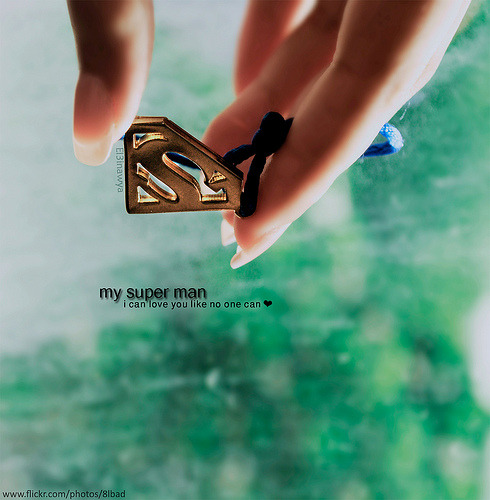 izshalovesyou:

ezruhlovesyou:

pink-andsoft:

My superman,
I can love you like no one can ❤
I can be your SuperMan. &lt;3


