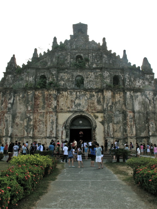 Paoay Church, Paoay, Ilocos Norte.  February 2010