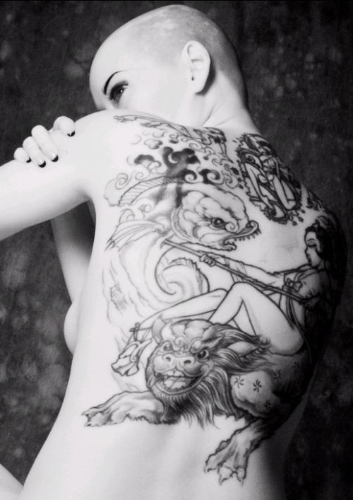  tattoos traditional girls japanese american black and white 12 notes
