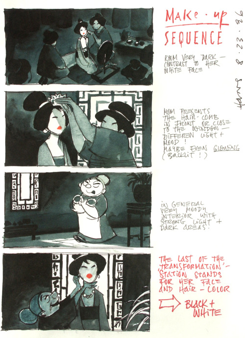 matchmaker from mulan. Production design for the Matchmaker sequence. Filed under disney mulan